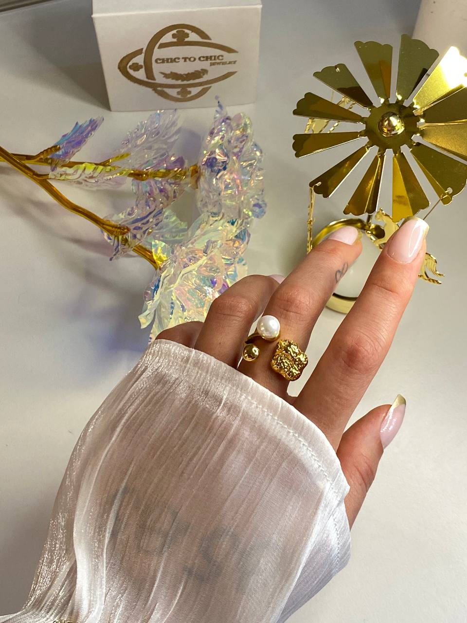 JUMANA * PEARL RING *