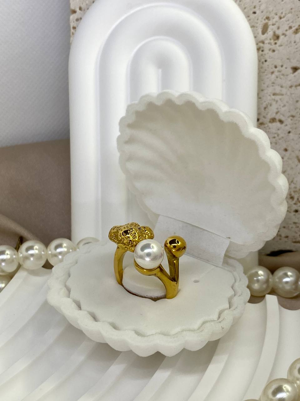JUMANA * PEARL RING *