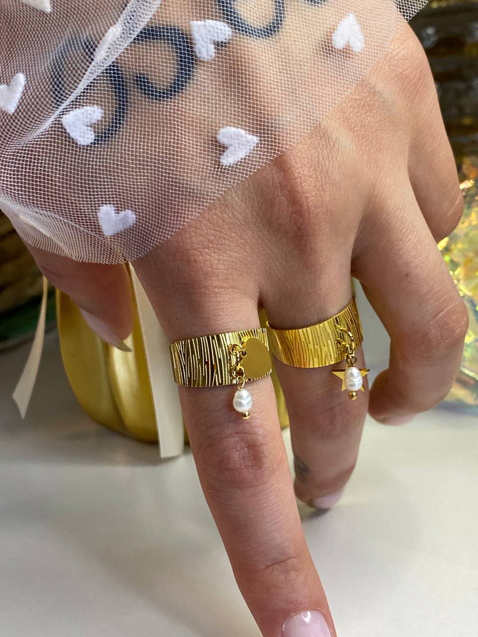 TADA * HEART RING *