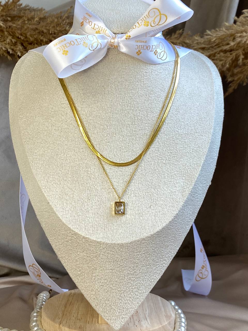 CLARIANCE *CRYSTAL SHINE NECKLACE*