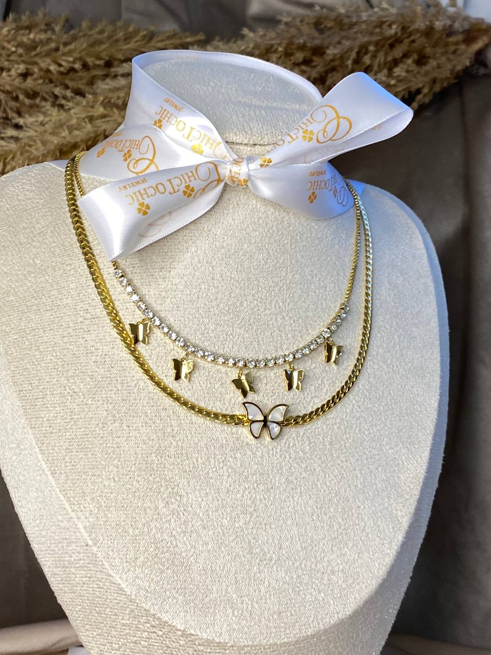 VANESSA * BUTTERFLY NECKLACE*