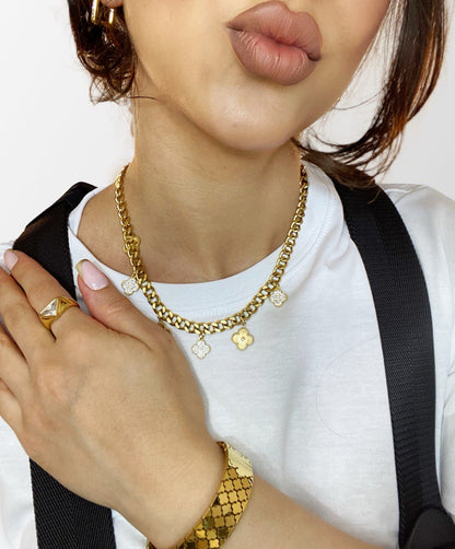 LATOYA *CLOVER BANGLE*