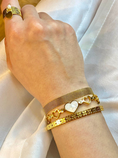 NADELIE *CLOVER BANGLE *