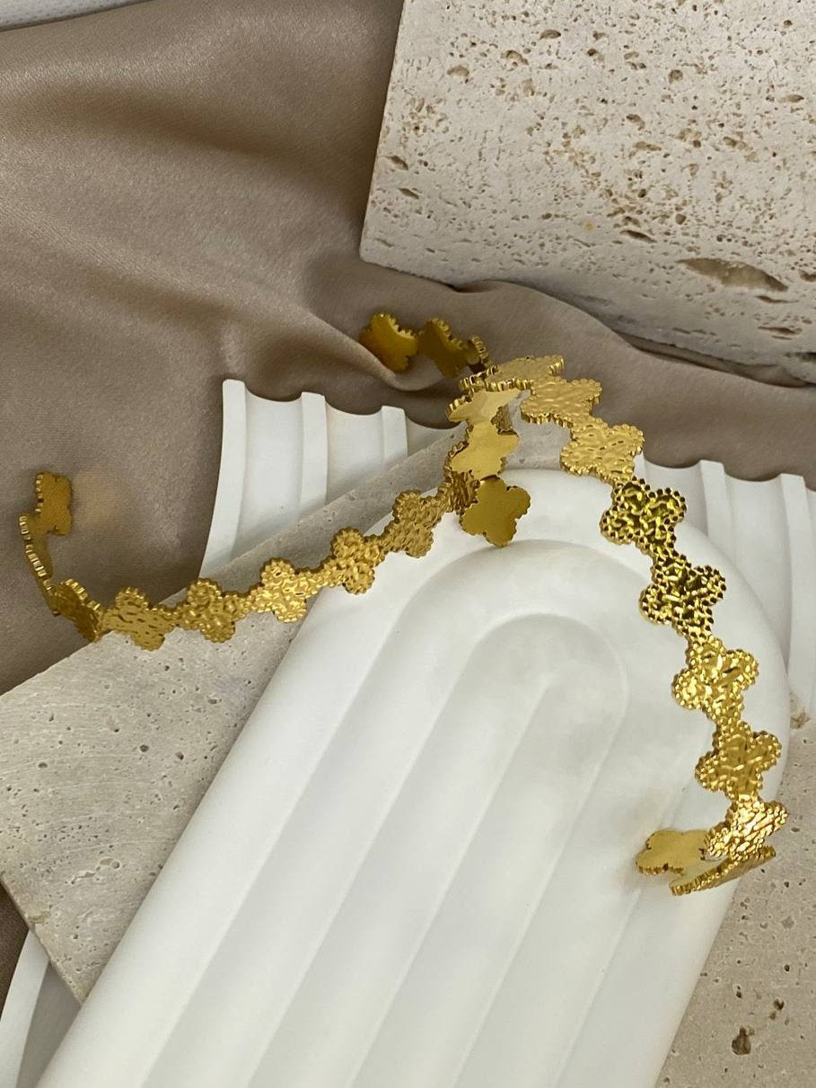 BARIKA *CLOVER BANGLE *