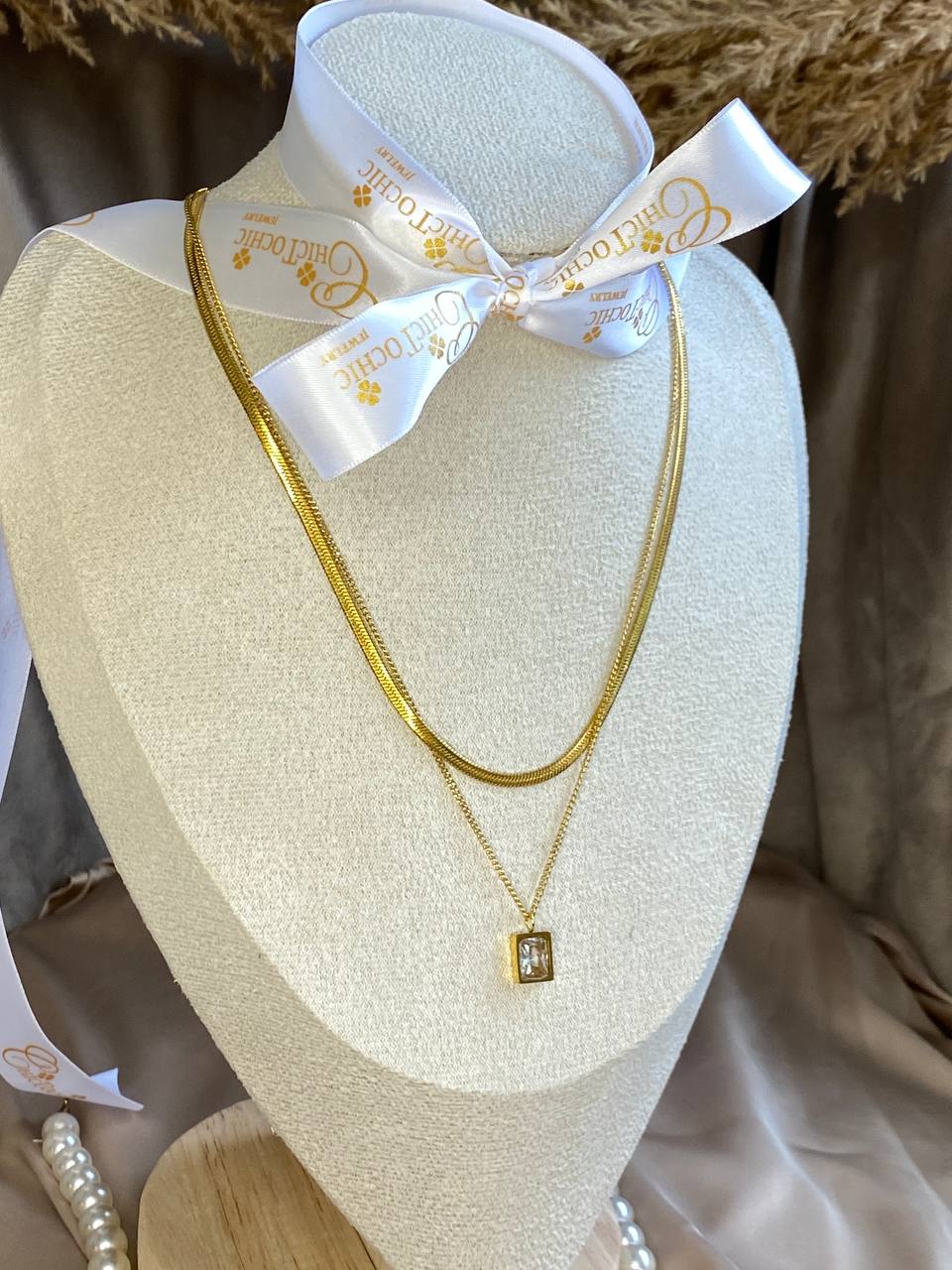 CLARIANCE *CRYSTAL SHINE NECKLACE*