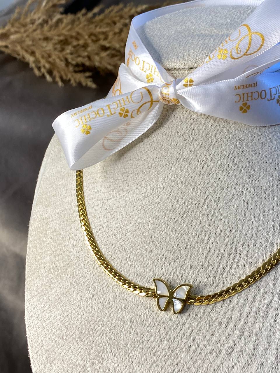 VIVIANA *BUTTERFLY NECKLACE *