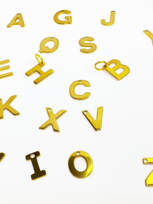 Minimalist Letter *Charms*