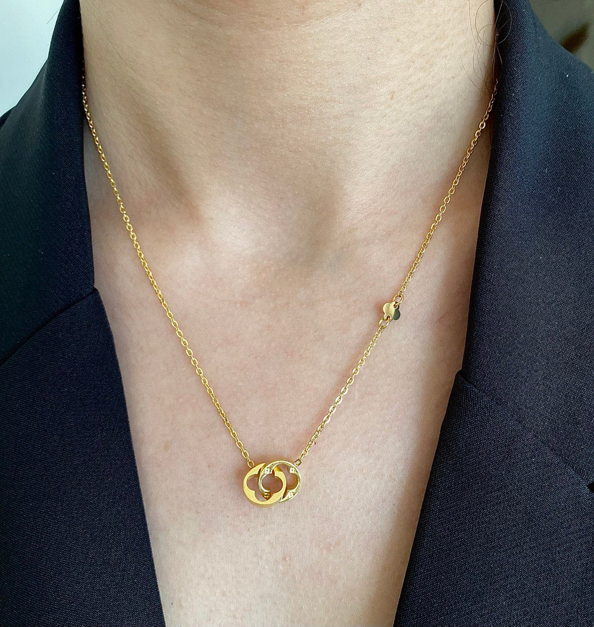 CALLIE *CLOVER NECKLACE*